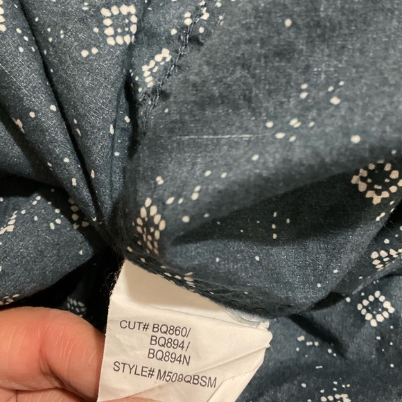 Billabong Sundays Mini Short Sleeve Shirt - Tailored Fit/Stretch. Size M - Picture 5 of 5